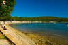 Rovinj Vestar Campground Beach Shallow sandy water