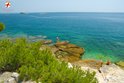 Rovinj Balzamake beach